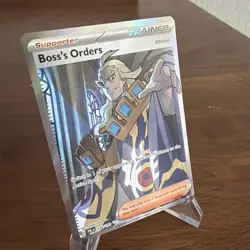 Pokemon TCG Boss's Orders Ghetsis 248/193 Paldea Evolved Full Art Ultra Rare NM - Image 1