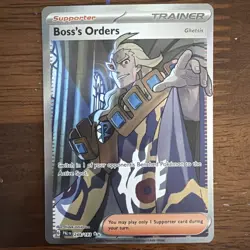 Pokemon TCG Boss's Orders Ghetsis 248/193 Paldea Evolved Full Art Ultra Rare NM - Image 2