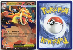MEGA CHARIZARD Y EX 022/217 ASCENDED HEROES POKEMON HOLO NEAR MINT - Image 1