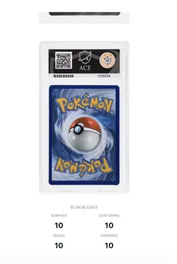 2026 POKEMON ASCENDED HEROES' SPECIAL IR PIKACHU EX 276 ACE 10 PERFECT SUBGRADES - Image 4