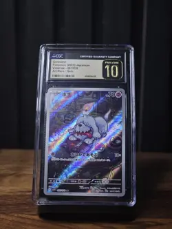 Pokemon Greavard 087/078 Sv1v: Violet ex Art Rare Holo Japanese CGC 10 PRISTINE - Image 1