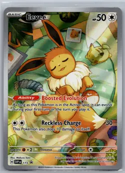 Eevee 173 Holo Promo Scarlet & Violet Promo Pokemon Holo Near Mint - Image 1
