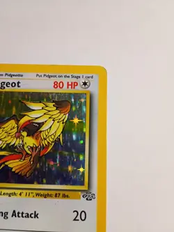 Pokemon TCG Pidgeot Jungle 8/64 Holo Unlimited Holo Rare - Image 3