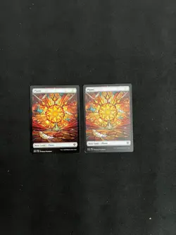 Plains x2 [Dominaria United] #277 NM/LP Non Foil Full Art Land MTG Magic Cards - Image 1