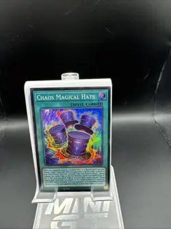 YuGiOh! Chaos Magical Hats CORI-EN046 Super Rare 1st Edition Near Mint - Image 1
