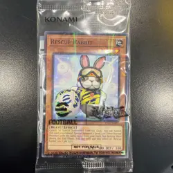 NYCC 2025 Rescue Rabbit + Neymar Jr eFootball Promo Set Yugioh OTS SEALED - Image 1