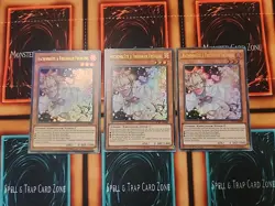 GERMAN X3 Ash Blossom & Joyous Spring Ultra Rare 1st Ed NM LCKC-EN080 Playset 3x - Image 1