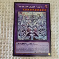 Hyperinvoked Aeon CORI-EN033 1st Edition Secret Rare - Image 2