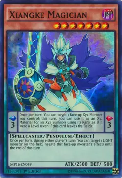 Xiangke Magician - MP16-EN049 - Super Rare - 1st Edition - Heavily Played - Image 1