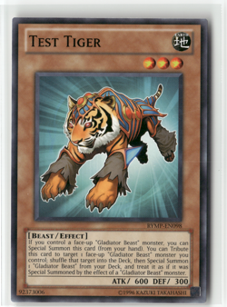 2x Test Tiger RA03-EN189/RYMP-EN098 PSR/Common 1st Ed/Unlim NM - Image 4