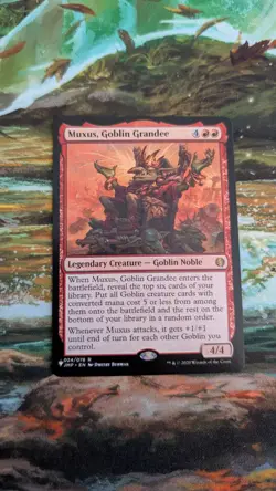 NM MTG MUXUS, GOBLIN GRANDEE THE LIST REPRINTS MYSTERY BOOSTER 2 - Image 1