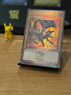 Red-Eyes Black Dragon (8th Art) (Quarter Century Secret Rare) RA04-EN109 - Image 2
