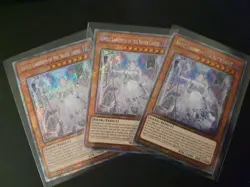 3x Lovely Labrynth of the Silver Castle RA04-EN295 Platinum Secret Rare Playset - Image 1
