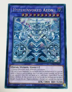 *EURO* Hyperinvoked Aeon Secret Rare CORI-EN033 - Image 1