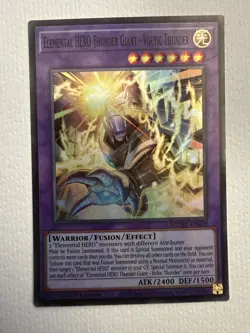 Elemental HERO Thunder Giant - Voltic Thunder MZMU-EN029 Maze of Muertos 1st... - Image 1