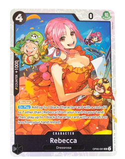 Rebecca Foil OP05-091 One Piece TCG NM - Image 1