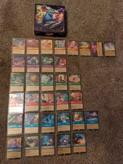 Disney Lorcana Attack Of The Vine Foil Bundle X33 Cards No Duplicates - Image 2