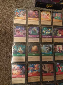 Disney Lorcana Attack Of The Vine Foil Bundle X33 Cards No Duplicates - Image 3