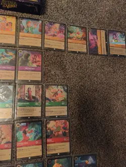 Disney Lorcana Attack Of The Vine Foil Bundle X33 Cards No Duplicates - Image 4