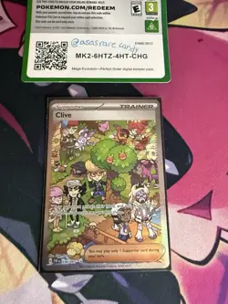 The Pokemon Company Clive 236/091 SV: Paldean Fates Holo Full Art SIR - Image 2