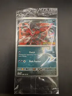 Yveltal 088/132 - Holo Stamped Promo - Mega Evolution Pokemon Card SEALED - Image 3
