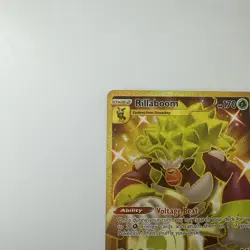 Rillaboom 197/189 NM -Gold Secret Rare Pokemon Card- Darkness Ablaze (3z) - Image 2