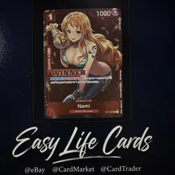 ST01-007 Nami Winner Tournament Pack Vol. 3 One Piece TCG English Card - Image 1