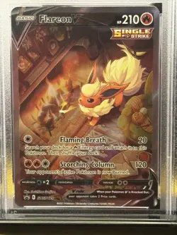 2021 Flareon V SWSH179 Promo Card PSA 8 - Image 2