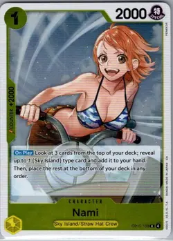 Nami () OP15-108 English Adventure on Kami's Island - One Piece Card - NM - Image 1