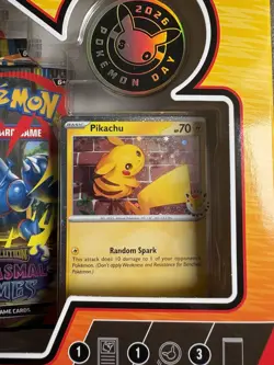 Pokemon Tcg 2026 Pokemon Day Collection Box Sealed With Pikachu Plush Toy Sealed - Image 4