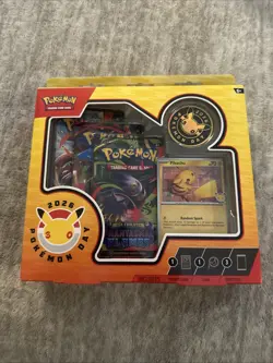 Pokemon Day 2026 🌀 PIKACHU FAT FART SWIRL 🌀Collection Box Sealed - Image 1