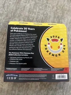 Pokemon Day 2026 🌀 PIKACHU FAT FART SWIRL 🌀Collection Box Sealed - Image 3