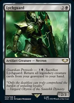 MTG Universes Beyond: Warhammer 40,000 - Lychguard - Image 1