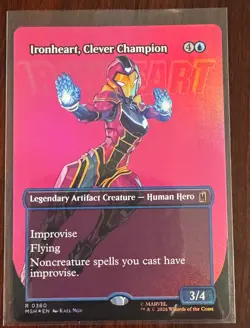 Ironheart, Clever Champion (Borderless) Marvel Super Heroes Foil - Image 1