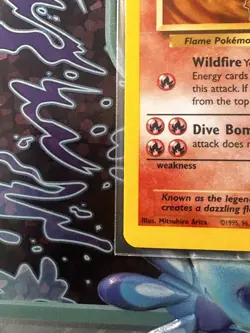 Pokemon TCG Moltres Fossil 12/62 Holo Rare - Image 4