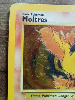 Pokemon TCG: Moltres Holo Rare Card 12/62 Fossil Set 1999 LP - Image 4