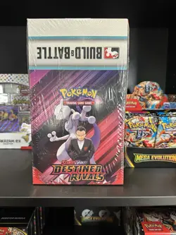 Pokemon Destined Rivals SV10 BUILD AND BATTLE SEALED DISPLAY BOX OF 10 - Image 1