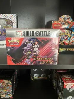 Pokemon Destined Rivals SV10 BUILD AND BATTLE SEALED DISPLAY BOX OF 10 - Image 2