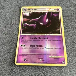 Haunter 35/102 Uncommon HGSS Triumphant Reverse Holo Pokemon LP+ - Image 2