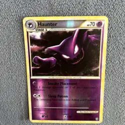 Haunter 35/102 Uncommon HGSS Triumphant Reverse Holo Pokemon LP+ - Image 3