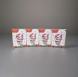 Pokemon TCG Scarlet & Violet 151 Booster Bundle Lot of 4 Sealed Boxes 6 Pks Each - Image 1
