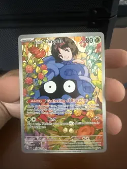 Erika’s Tangela 218/217 - Pokemon Ascended Heroes Illustration Rare - NM/MINT - Image 1