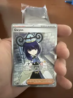 Gwynn 109/084 Ultra Rare Pitch Black Pokemon Holo Near Mint - Image 1