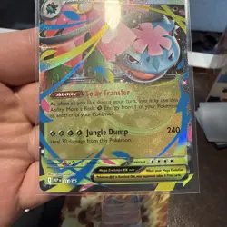 2025 POKEMON ME BLACK STAR PROMOS - MEP EN #013 MEGA VENUSAUR EX PROMO - Image 3