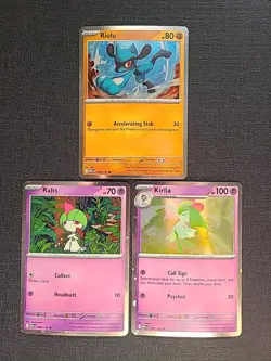 Pokemon TCG: 2025 Fall Collector Chest - Cosmo Foil Promos: Ralts, Kirlia, Riolu - Image 1