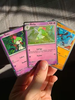 Pokemon TCG: 2025 Fall Collector Chest - Cosmo Foil Promos: Ralts, Kirlia, Riolu - Image 3