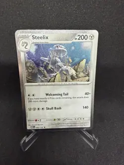 Pokemon Cosmos Holo - Steelix 093/132 - Perfect Order Blister Promo - NM - Image 1