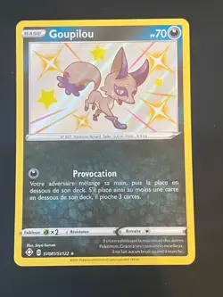CARTE POKEMON GOUPILOU SV081/SV122 FR EB DESTINEES RADIEUSES - NM/M - Image 1