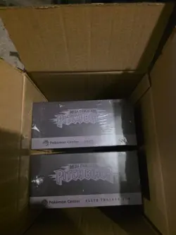 2 x Pokemon Center Pitch Black ETB Elite Trainer Boxes - Sealed/New - In Hand - Image 1