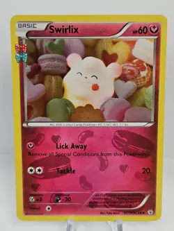 Pokemon TCG Generations Swirlix RC19/RC32 HOLOFOIL LP - Image 1